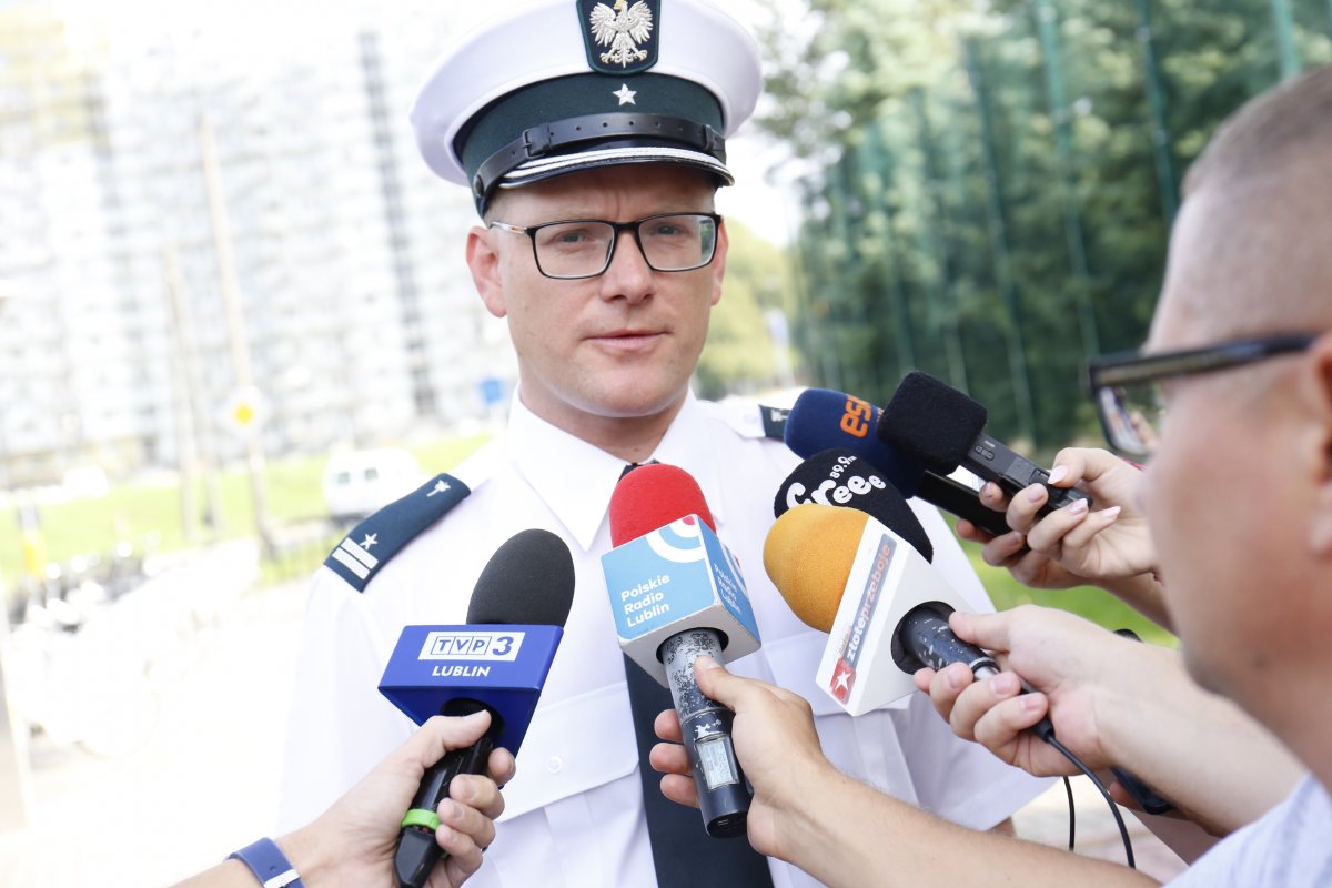 Paweł Gruszka naczelnik Inspekcji Transportu Drogowego.