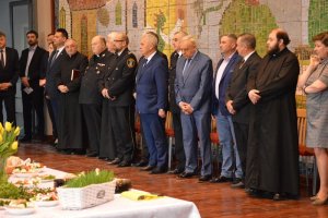 świąteczne spotkanie służb mundurowych powiatu krasnostawskiego