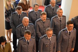 świąteczne spotkanie służb mundurowych powiatu krasnostawskiego