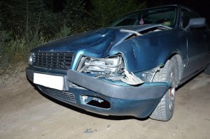 fot. uszkodzony samochód