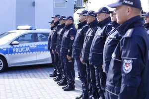 Policjanci z Posterunku Policji w Turobinie.